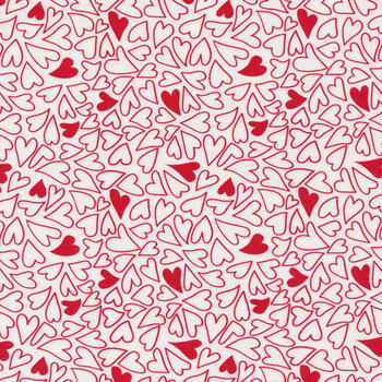 Holiday Essentials - Love 20750-11 Sugar Loves A Swirl by Stacy Iest Hsu for Moda Fabrics