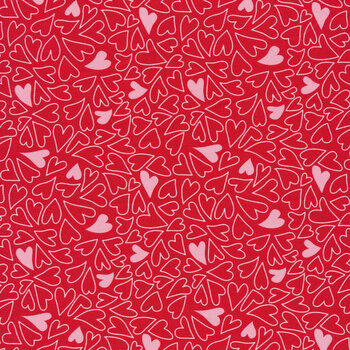 Holiday Essentials - Love 20750-13 Sweetheart Loves A Swirl by Stacy Iest Hsu for Moda Fabrics