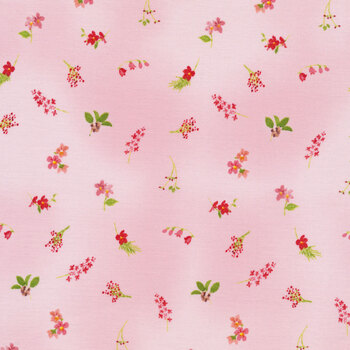 Flower Shop Y3303-42 Pink by Clothworks REM