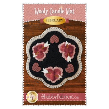 Wooly Candle Mat - February - PDF Download