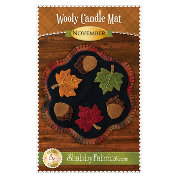 Wooly Candle Mat - November - PDF Download