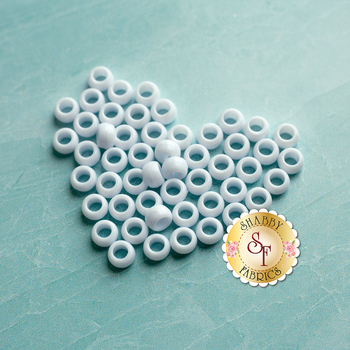 Face Mask Beads - White