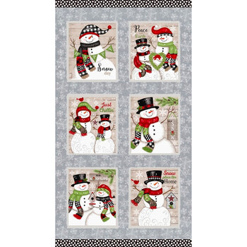 Snow Place Like Home Flannel F5714-98 Multi Panel by Sharla Fults for Studio E Fabrics