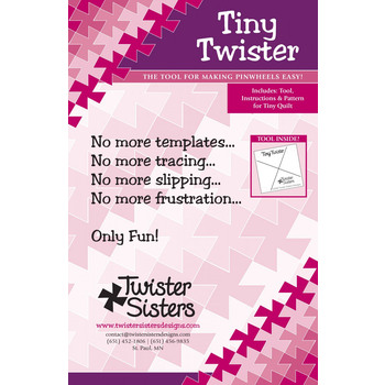 Tiny Twister Pinwheel Template