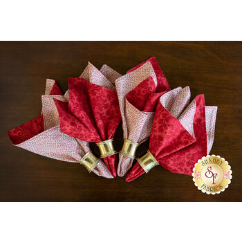 Cloth Napkins - Cinnaberry - SET OF 4 SAMPLES