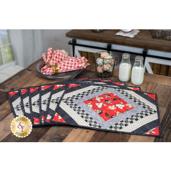 Casablanca Placemats - Early Bird - SET OF 6 SAMPLES