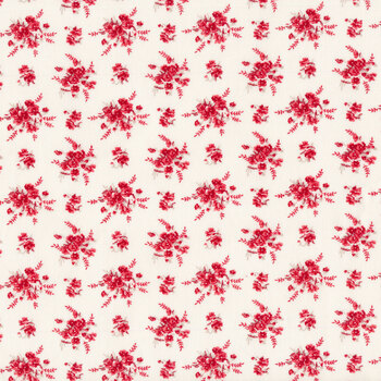 Prairie Days 2996-11 Prairie Red by Bunny Hill Designs for Moda Fabrics ...