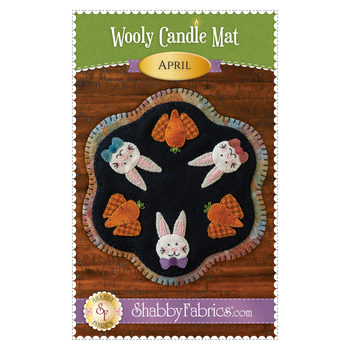 Wooly Candle Mat - April - Pattern