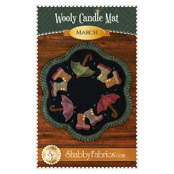 Wooly Candle Mat - March - PDF Download