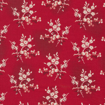 Little Sweetheart 8824-R Crimson Fresh Berries by Edyta Sitar for Andover Fabrics