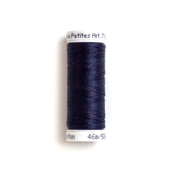Sulky 12 wt Cotton Petites Thread #1197 Medium Navy - 50 yds