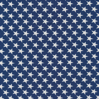 Belle Isle 14922-15 Nantucket Stars Blue by Minick & Simpson for Moda Fabrics