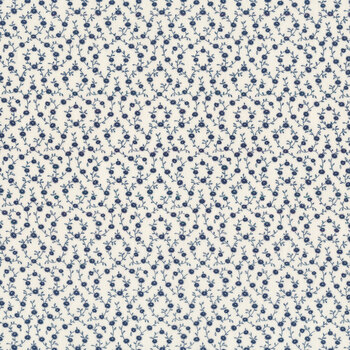 Belle Isle 14926-22 Calico Blender Cream Navy by Minick & Simpson for Moda Fabrics
