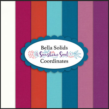 Bella Solids  7 FQ Set - Sunshine Soul Coordinates by Moda Fabrics