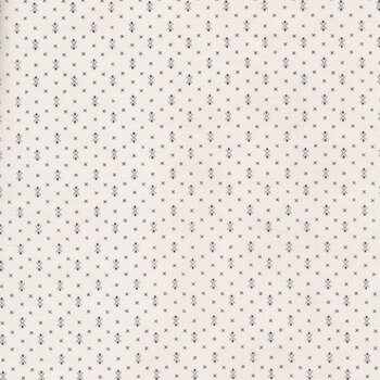 Delightful Dozen R3111-Cream Crosses by Marcus Fabrics