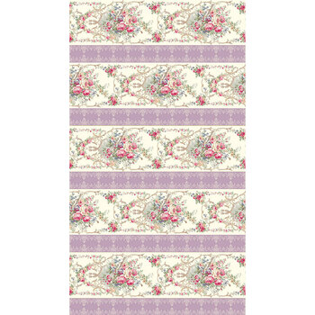 Rose Garden 2410-12D by Quilt Gate Fabrics