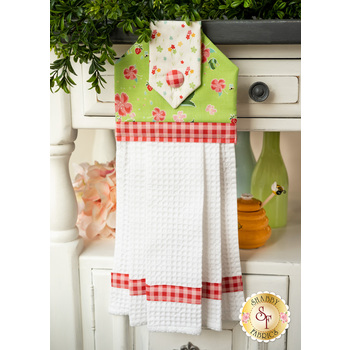  Hanging Towel Kit - Strawberry Honey - Green