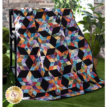 August Stars Quilt Kit - Floragraphix V