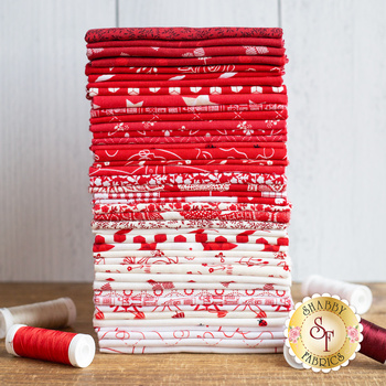 Red Hot 42 FQ Set by Riley Blake Designs
