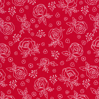 Red Hot C11683-RED by Gerri Robinson for Riley Blake Designs