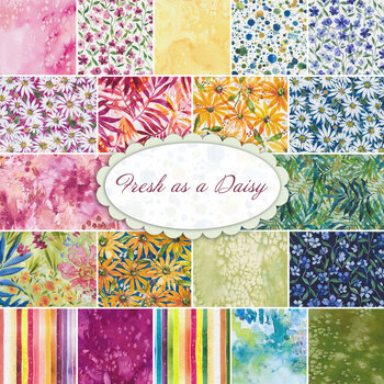 Fresh As a Daisy  20 FQ Set by Create Joy Project for Moda Fabrics