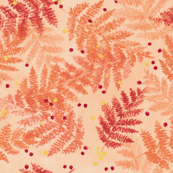 Carolina Lilies 48702-14 Peach by Robin Pickens for Moda Fabrics