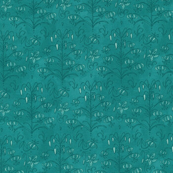 Carolina Lilies 48703-20 Pond by Robin Pickens for Moda Fabrics