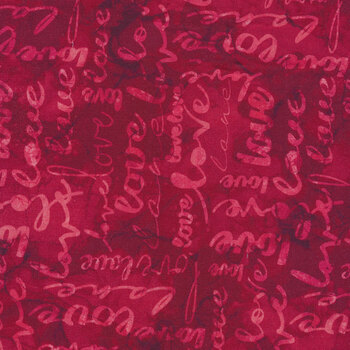 Modern Love DP24446-24 Red by Northcott Fabrics