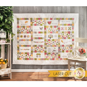  Hello Spring Quilt Kit - Spring Chicken