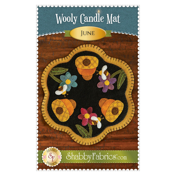 Wooly Candle Mat - June - Pattern