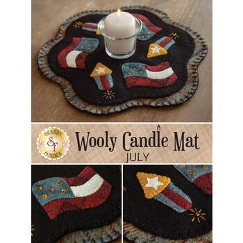  Wooly Candle Mat - July - Wool Kit