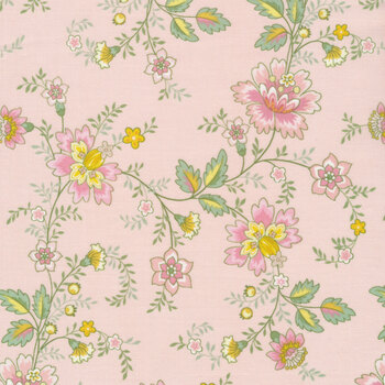 Renaissance Garden 2625-22 Pink by Mary Jane Carey for Henry Glass Fabrics REM
