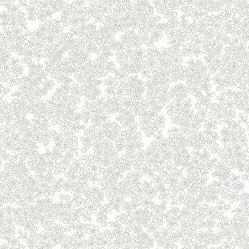 Quilter's Flour III 9938-01W White by Henry Glass Fabrics