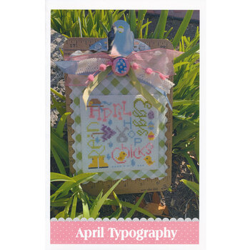 April Typography Pattern