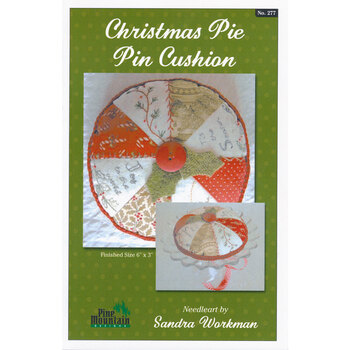 Christmas Pie Pincushion Pattern