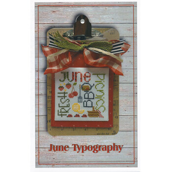 June Typography Pattern