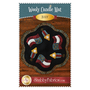 Wooly Candle Mat - July - PDF Download