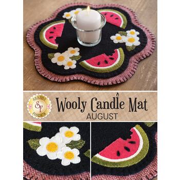  Wooly Candle Mat - August - Wool Kit