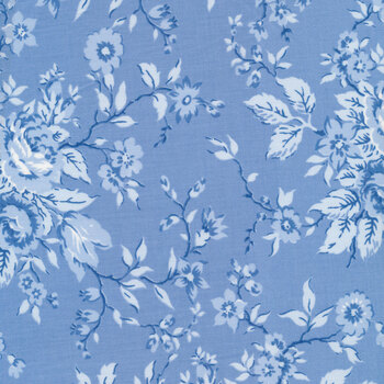 Crystal Lane 2981-12 French Blue by Bunny Hill Designs for Moda Fabrics