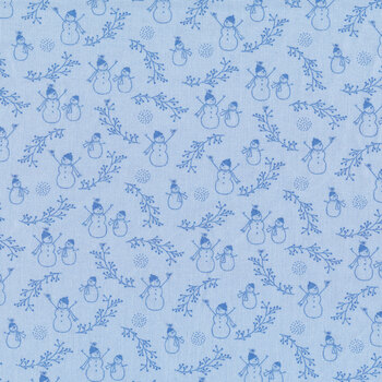 Crystal Lane 2982-12 Cashmere Blue by Bunny Hill Designs for Moda Fabrics