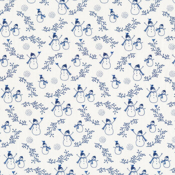 Crystal Lane 2982-18 Winter White by Bunny Hill Designs for Moda Fabrics