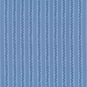 Crystal Lane 2985-15 French Blue by Bunny Hill Designs for Moda Fabrics REM