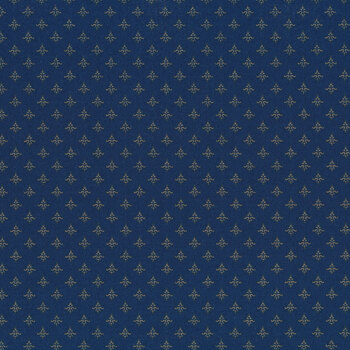 Crystal Lane 2986-20 Crystal Blue by Bunny Hill Designs for Moda Fabrics
