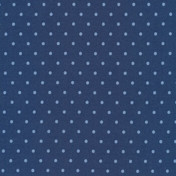 Crystal Lane 2987-17 French Blue by Bunny Hill Designs for Moda Fabrics