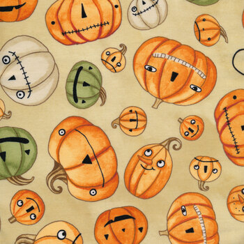 Halloween Whimsy 11821-PARCHMENT by Riley Blake Designs