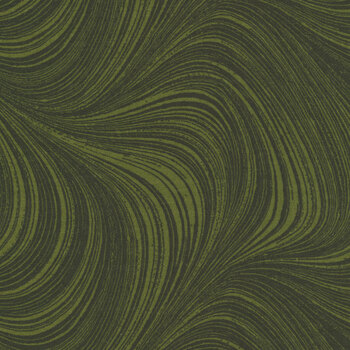 Wave Texture 2966-44 Dark Green by Benartex