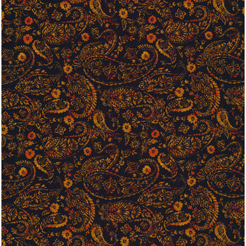 In the Beginning Fabrics HAPPY Just Swirls Yellow-yards 