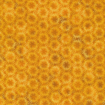Sunshine 7SS-1 Poofs Gold by Jason Yenter for In The Beginning Fabrics