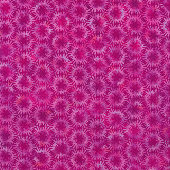Sunshine 7SS-2 Poofs Magenta by Jason Yenter for In The Beginning Fabrics REM