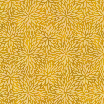 Sunshine 9SS-1 Mum Yellow by Jason Yenter for In The Beginning Fabrics